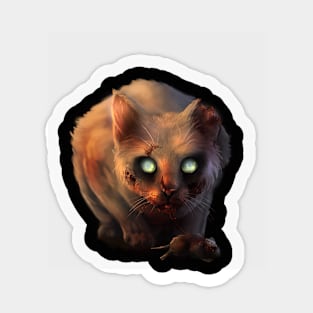 Zombie Cats Sticker